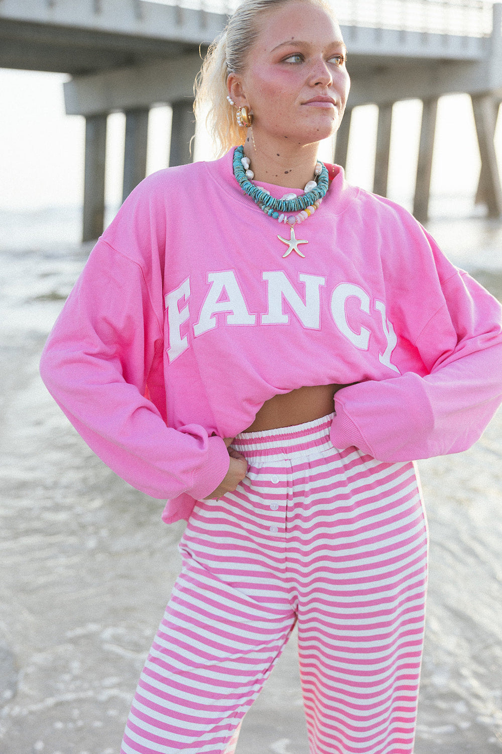 Fancy Oversized Mockneck